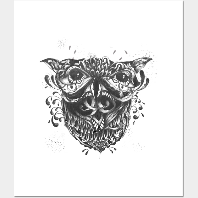 Owl Wall Art by NZ